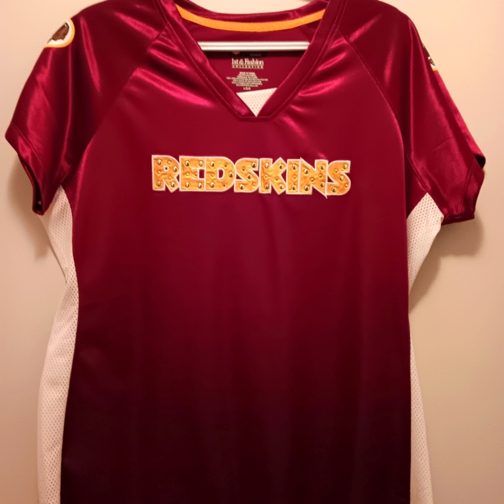 Vintage Throwback Washington Redskins 1st and Fashion Jersey